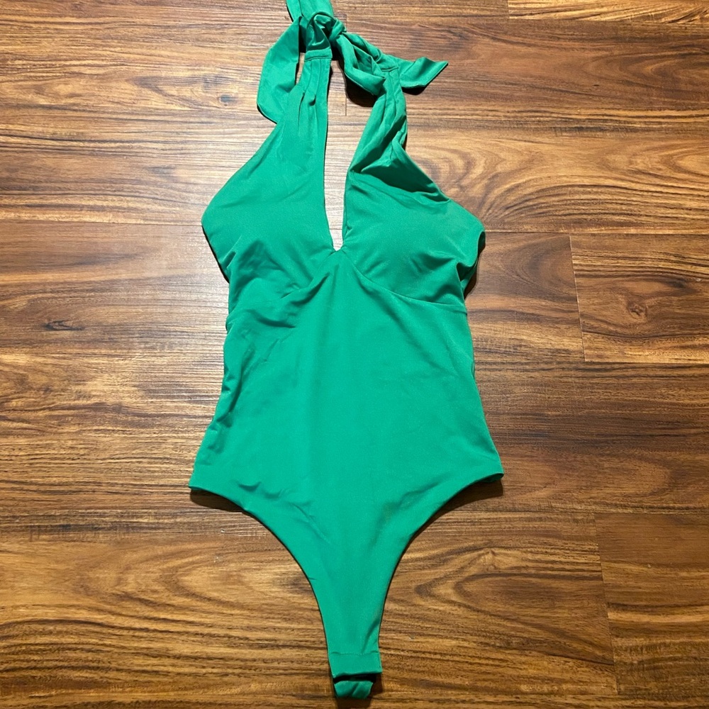 Klassy Network Green Bodysuit
